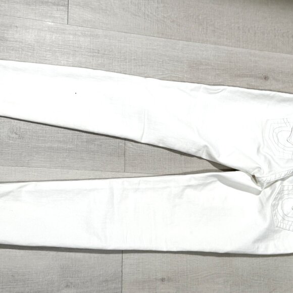 True Religion White Stretch Denim Size 29 - Picture 5 of 5